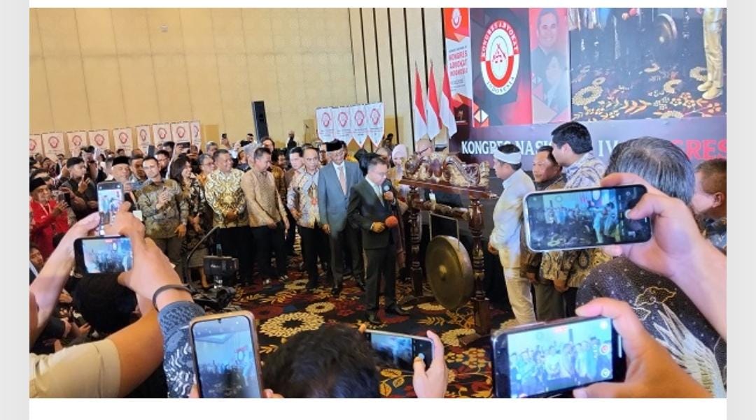 Ketua MA, 14 Menteri, 8 Wakil Menteri Hadir Diacara Kongg...