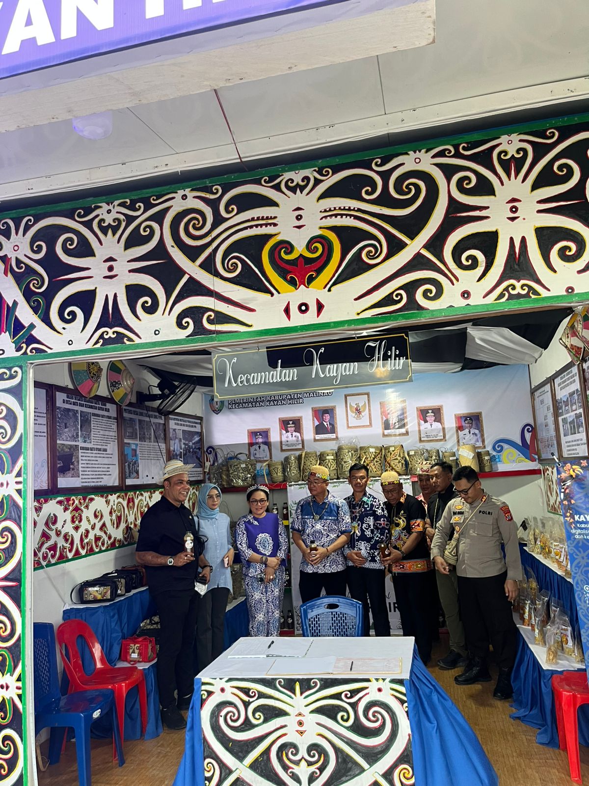 Mendampingi Bapak Bupati pada Pembukaan Festival budaya Irau pada tanggal 7 Oktober 2025